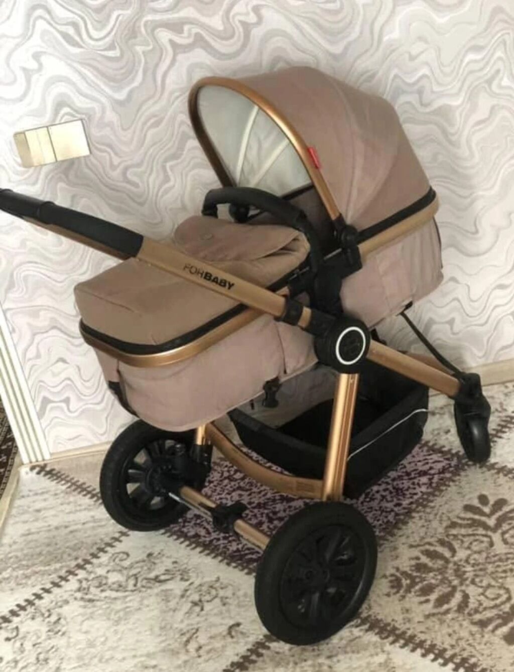 Milana Forbaby uşaq arabası 70man ideal vəziyyətdədir. Heç bir — Mallar, Mehdiabad