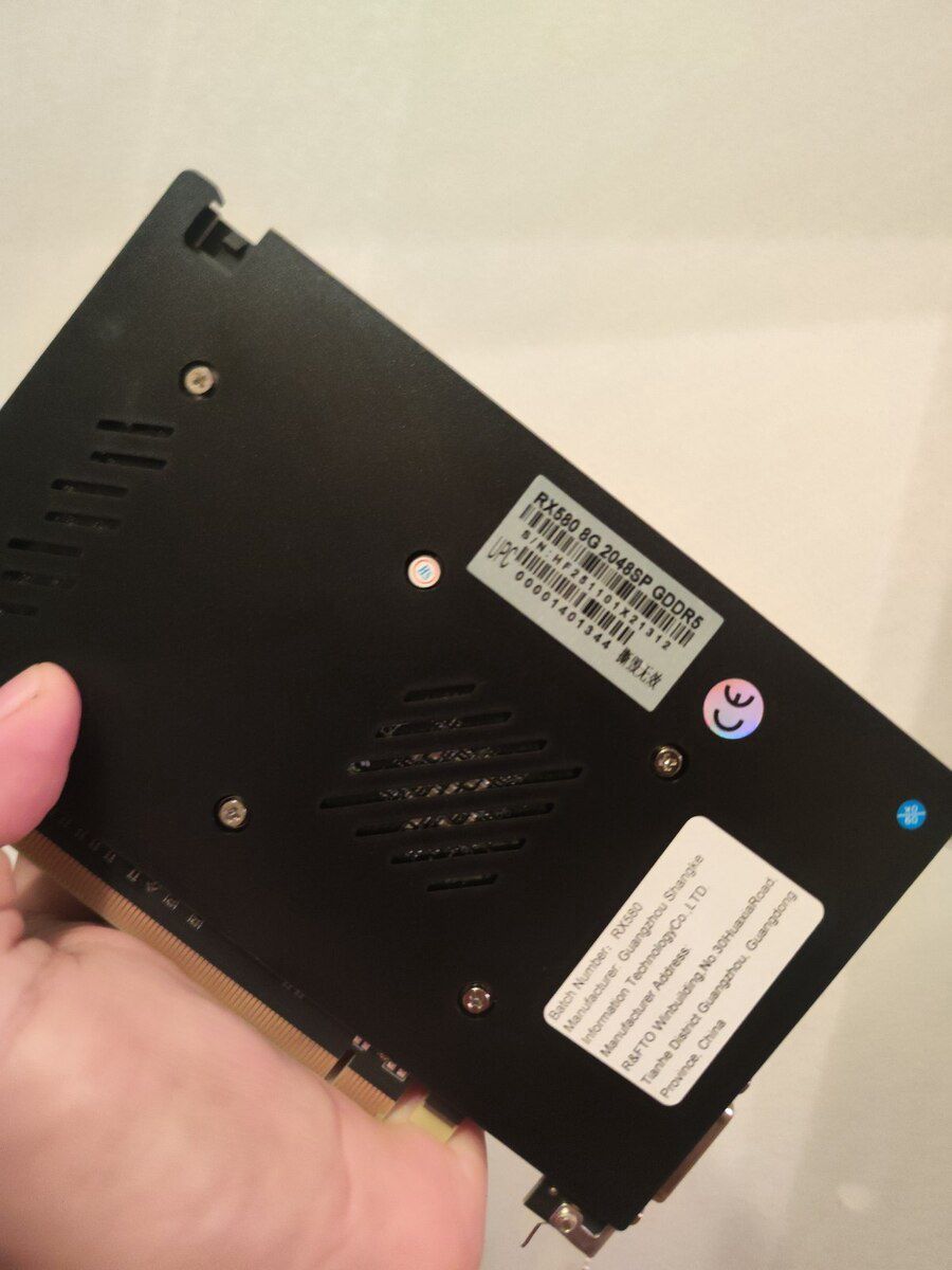 AMD Radeon RX 580 2048SP 8GB GDDR5 — Masaüstü kompüterlər, Bakı (5)