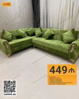 Künc divan – La Mini - Ölçü: 280 × 200 sm - Mexanizm: Açılan, bazalı — Furniture