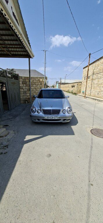 Mercedes E 240, 2.4 L, 2002 il, 432 399 km — Avtomobillər, Bakı (2)