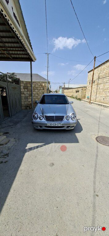 Mercedes E 240, 2.4 L, 2002 il, 432 399 km 59-GB-076 — Avtomobillər, Bakı (2)