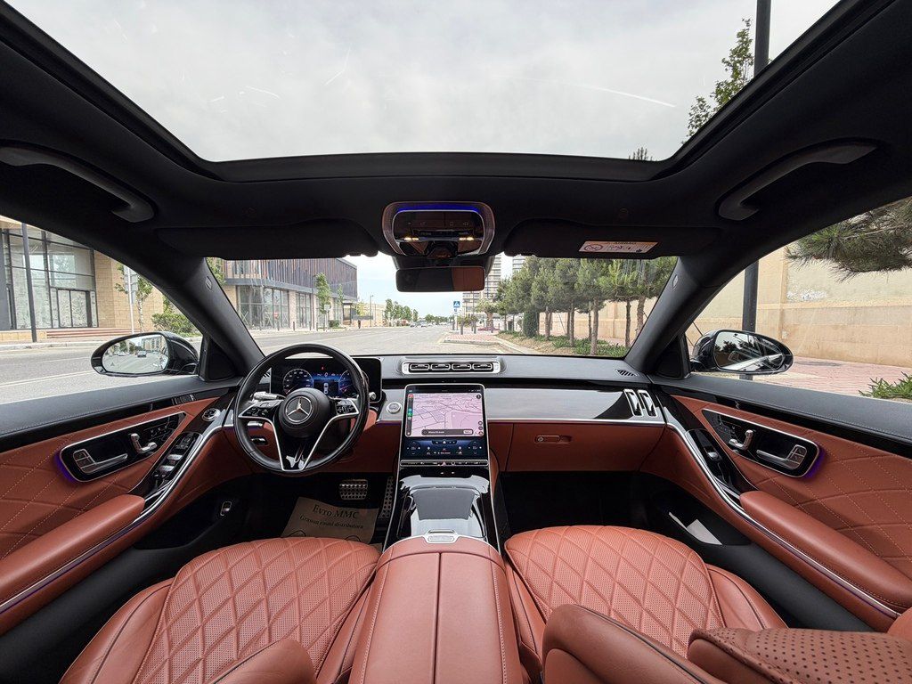Mercedes S 450 4MATIC, 3.0 L, 2020 il, 46 000 km — Avtomobillər, Bakı (6)