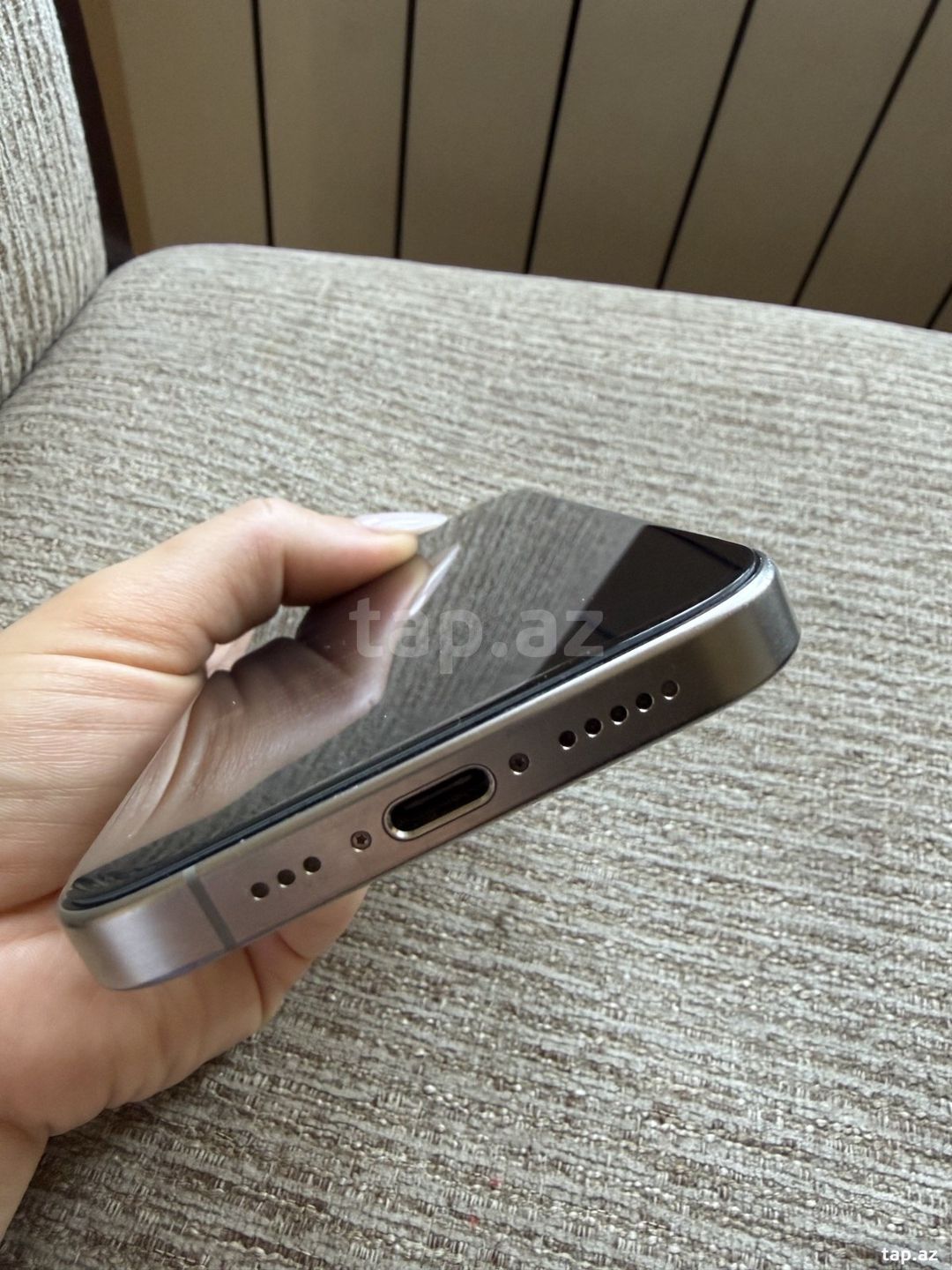 Apple iPhone 15 Pro Natural Titanium 128GB/8GB — Telefonlar və qadjetlər, Bakı (4)