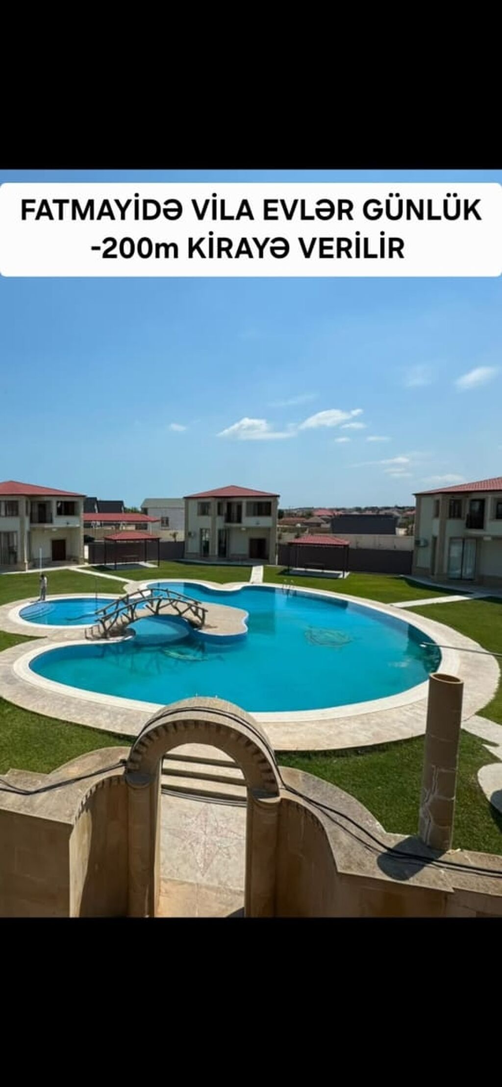 Fatmayıda villa evləri – gündəlik icarə, təxminən 200 m²