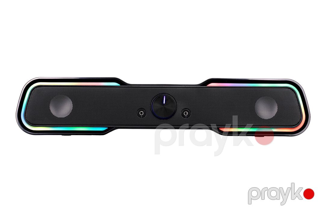 2E Multimedia speaker PCS101 RGB, 2.0, USB, Black — Elektronika, Bakı (2)
