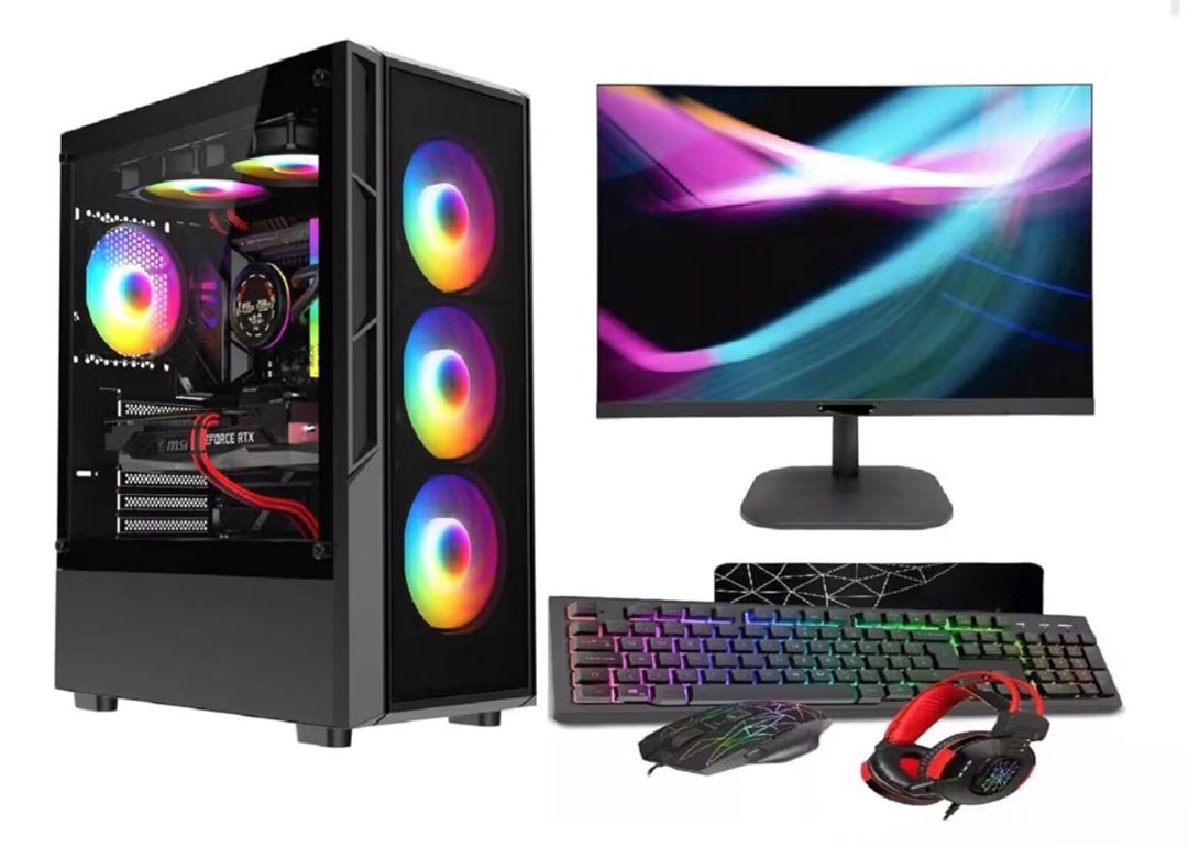 Gaming PC | Core i5 12400F| RTX 5060 8GB| SSD 512GB| RAM 16GB DDR5| — Masaüstü kompüterlər, Bakı