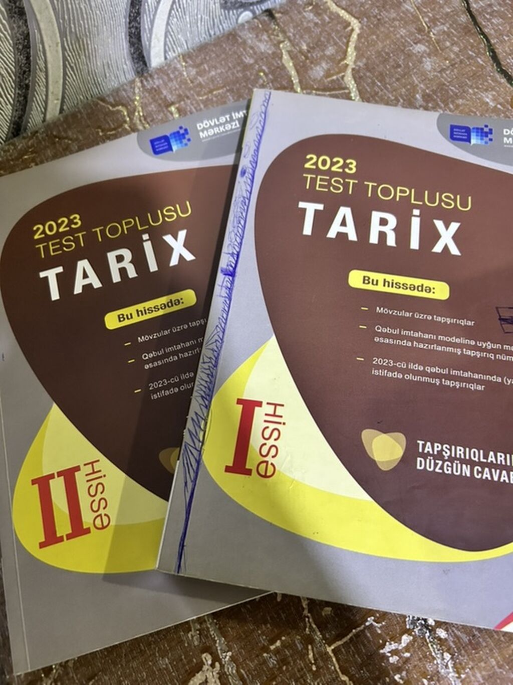 Məhsul: “2023 Test Toplusu – Tarix” (DİM), 2 hissə paketi