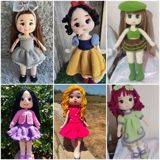 Əl işi toxunma (amigurumi) kuklalar - Material: yüksək keyfiyyətli — Игрушки