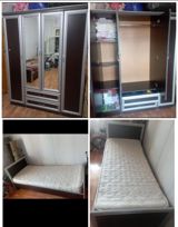 Dolab 2 çarpayı ile birlikde 300 Azn Sumqayıtda satılır — Furniture
