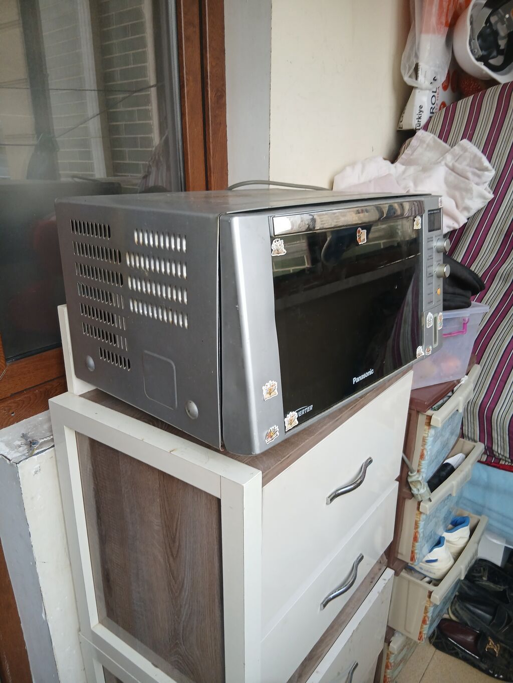 Panasonic buxarlı mikrodalğalı soba (NN-GS597M)