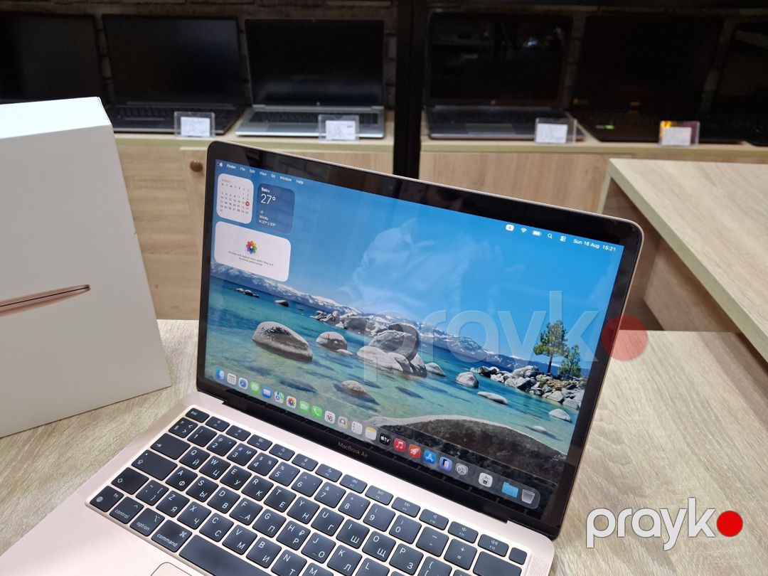 Apple Macbook M1 Air 8/256 90% pil — Elektronika, Bakı (9)
