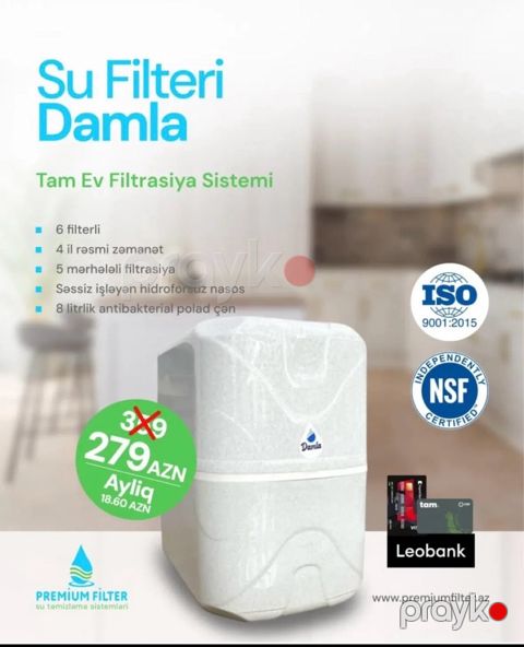 Damla su filteri
