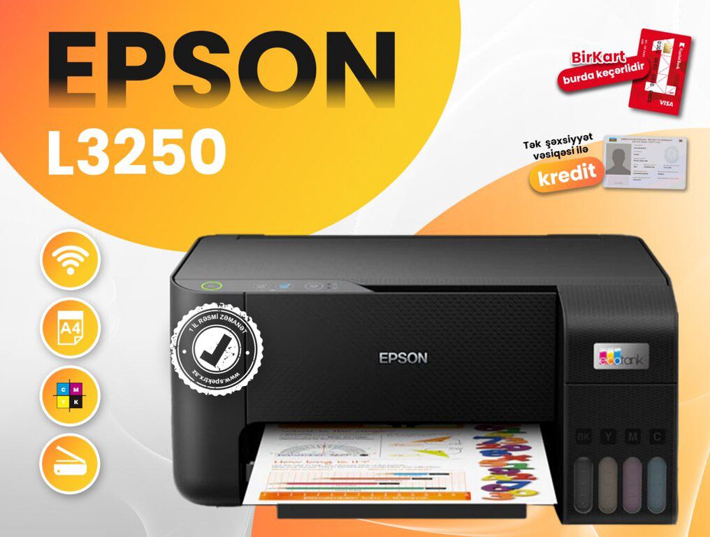 Printer "Epson L3250" — Elektronika, Bakı
