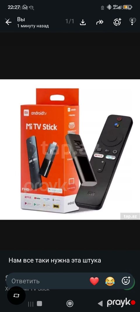 Xiaomi Mi TV Stick – televizorunuzu ağıllı TV-yə çevirin - Android TV