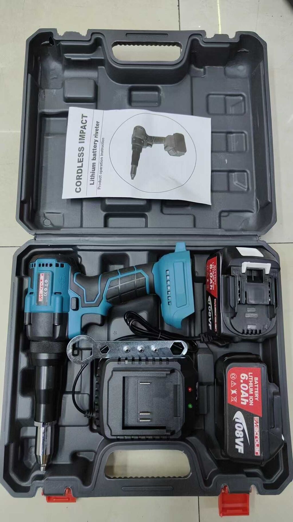 Simsiz batareyalı pərçimləmə aparatı (Cordless Impact Lithium Battery — Alətlər, Digah
