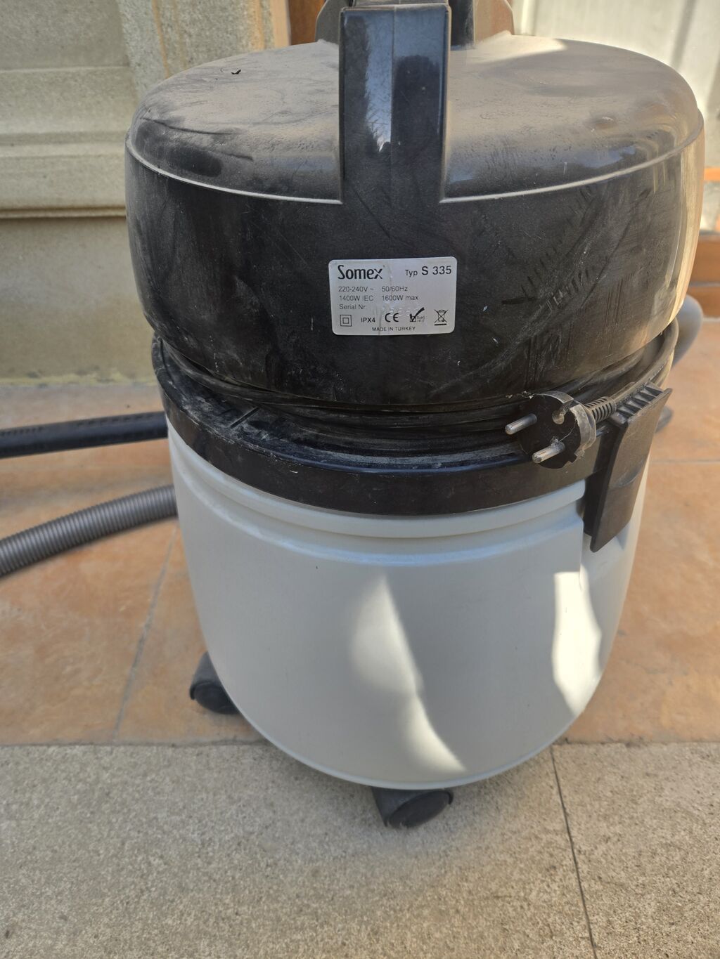 Somex S335 sənaye tipli tozsoran - Model: Somex S335 (etiketdə “Typ S — Elektronika, Bakı (4)