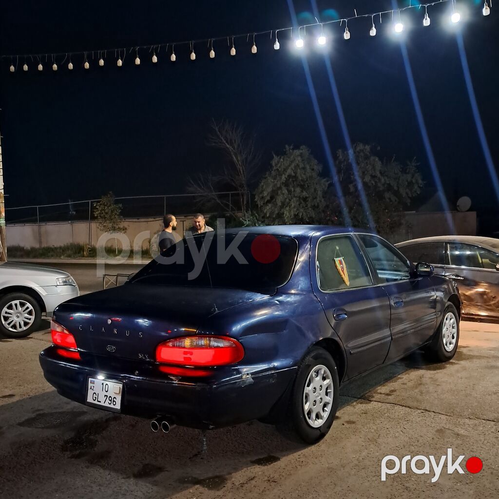 Kia Clarus SLX sedan Maşında qətiyyən yağ yemə yoxdur karopka ideal 10-GL-796 — Avto, Bakı (7)