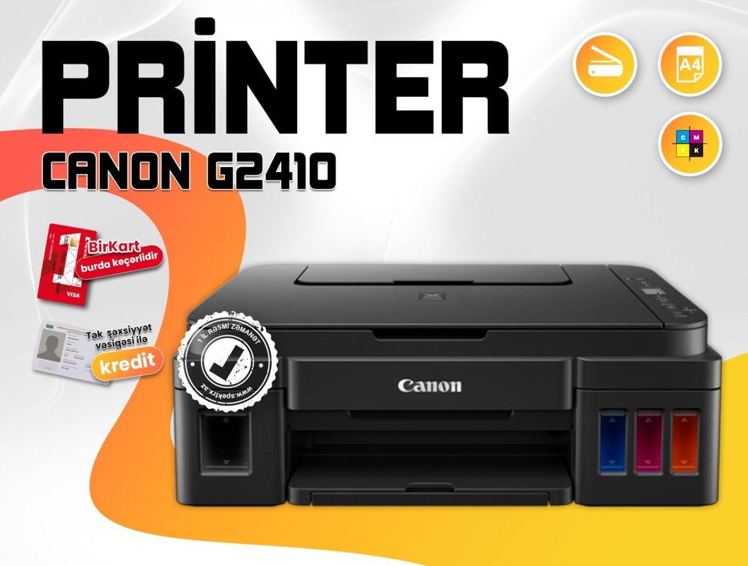 Printer Canon PIXMA G2410 — Elektronika, Bakı