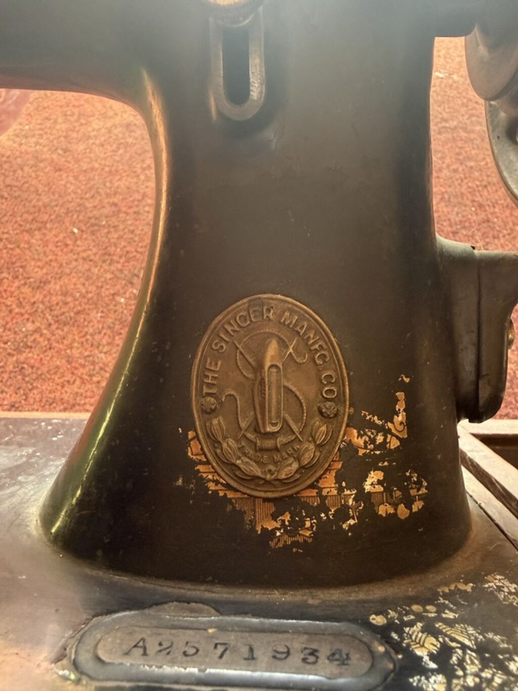 Antik Singer tikiş maşını - Brend: The Singer Manufacturing Co. - — Mallar, Bakı (4)