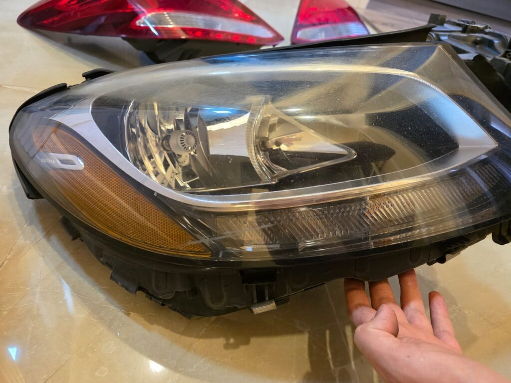 Komplekt, Yaxın və uzaq vuran işıqlar Mercedes-Benz, Orijinal, ABŞ, İşlənmiş — Ehtiyat hissələri, Xırdalan (2)