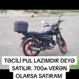 Satılır: şəhər içi və yaxın məsafələr üçün ideal yüngül motosiklet — Motorcycles