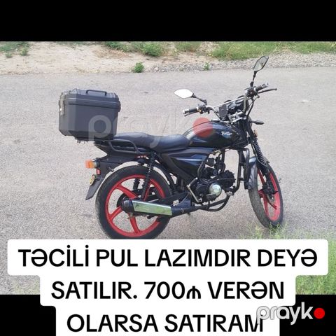 Satılır: şəhər içi və yaxın məsafələr üçün ideal yüngül motosiklet