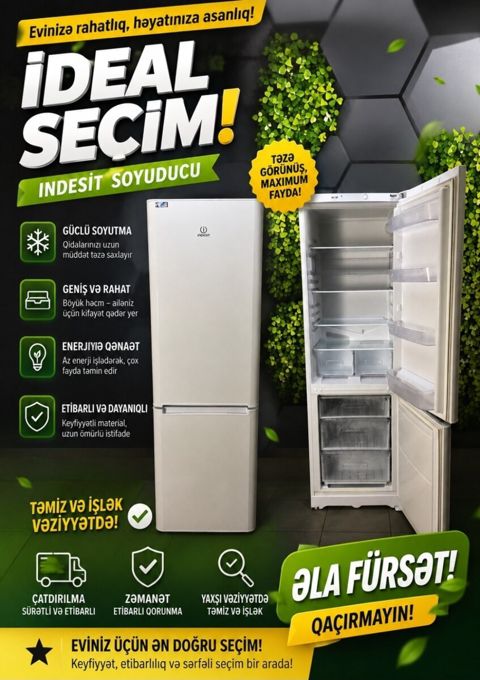 Soyuducu İndesit — Bakı