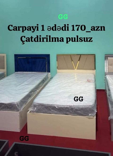 Yeni ve Sifarişle Çarpayi 170 azn Matras hediyye 🎁 Ölçü 2/90 Rəng — Min bir xirdavat dunyasi — Çarpayılar