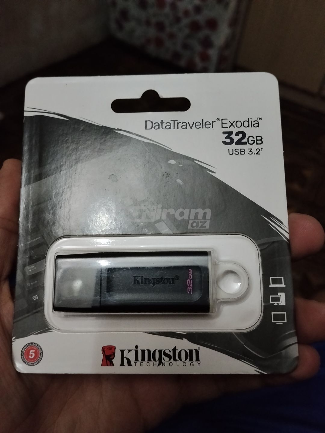 Kingston DataTraveler Exodia 32GB USB 3.2 — USB fləş yaddaş, Bakı