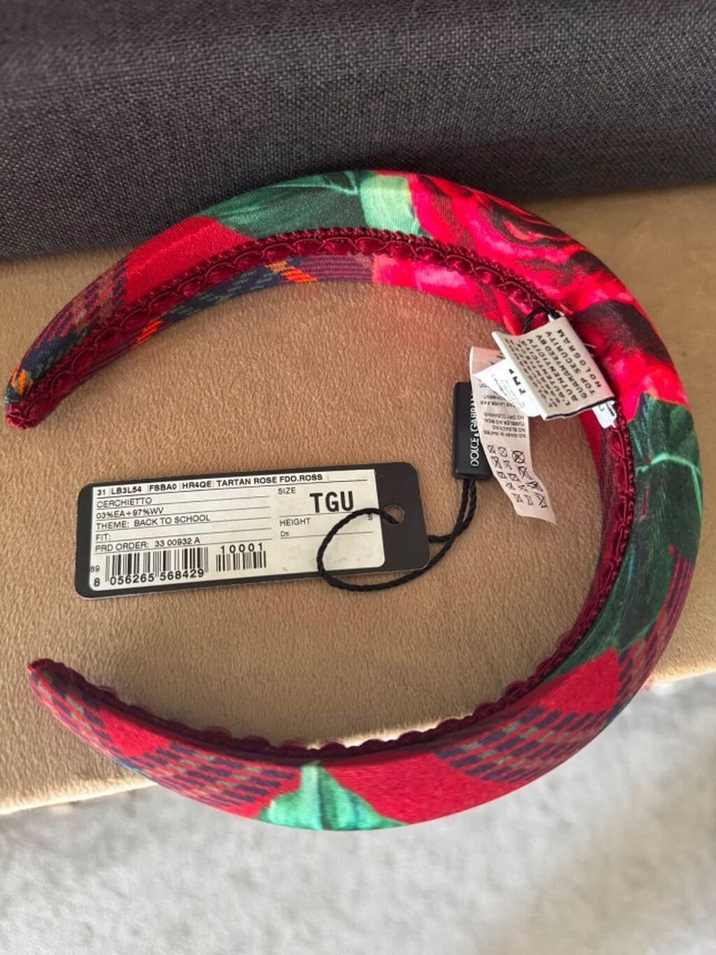 Dolce & Gabbana saç lent/çalqa (headband) - Model: “FSBAB IHRACE — Saç aksesuarları, Bakı (2)