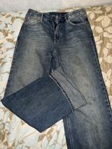 Şalvar, Stradivarius, rəng - Göy — Goods