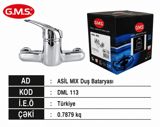G.M.S. ASİL MIX Duş Batarıyası - Model/kod: DML 113 - Mənşə: Türkiyə — Repair & Construction