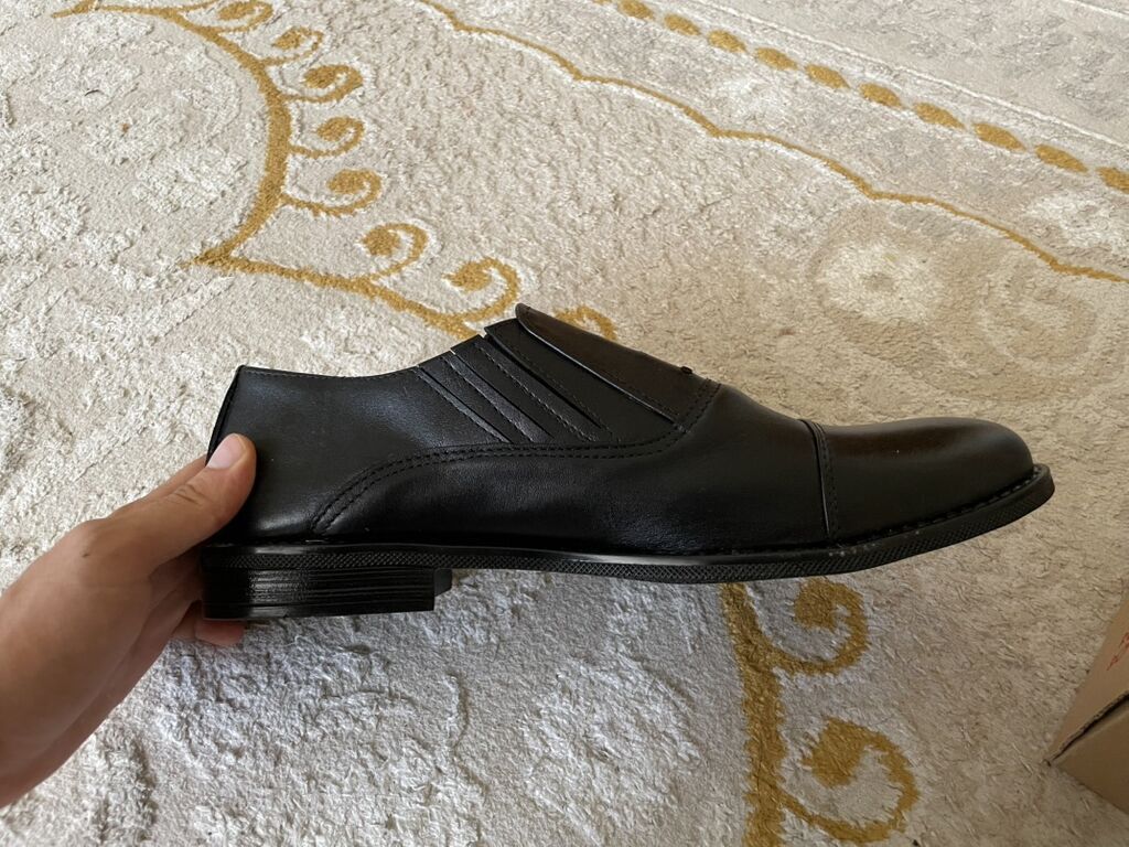 Məhsul: Gentleman Shoes kişi klassik ayaqqabısı - Rəng: Qara - Model — Ayaqqabılar, Gəncə (2)