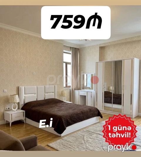 Yataq otağı mebel dəsti – 759₼ 1 günə təhvil Dəst tərkibi — Masazır