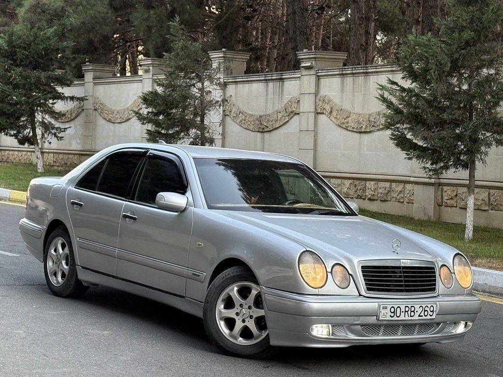 Mercedes E 220, 2.2 L, 1998 il, 245 000 km — Avtomobillər, Bakı (5)