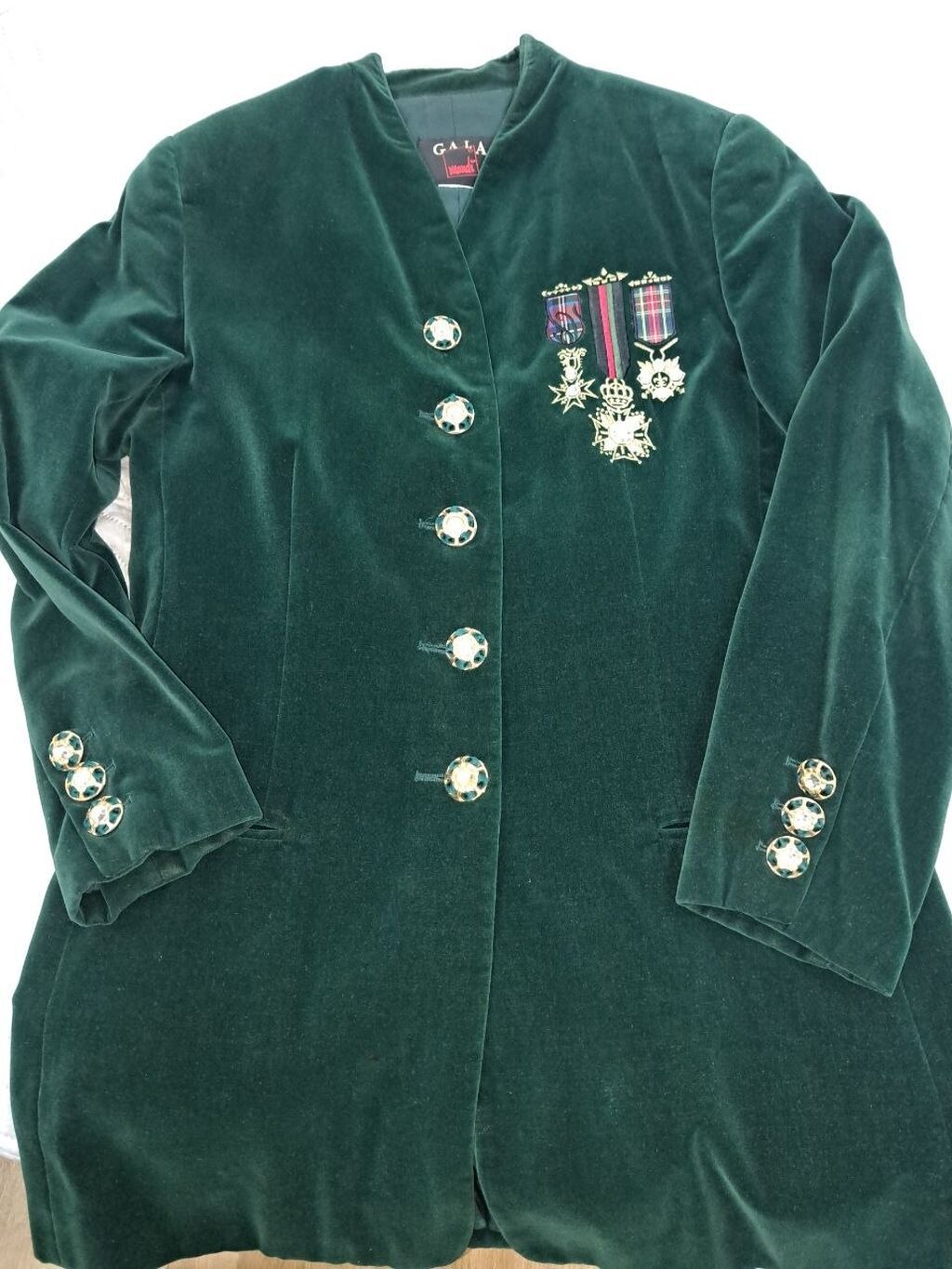 GALA by Mordi qadın paltosu — yaşıl, ölçü 38