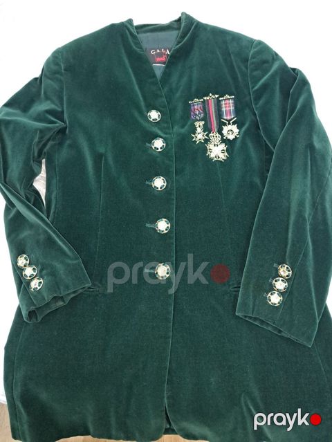 GALA by Mordi qadın paltosu — yaşıl, ölçü 38 — Bakı