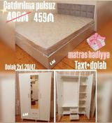 _*TAXT+DOLAB*_ 💥 Yeni və sifarişlə _*İSTƏNİLƏN RƏNG SİFARİŞ ET🆘*_ — Mebel