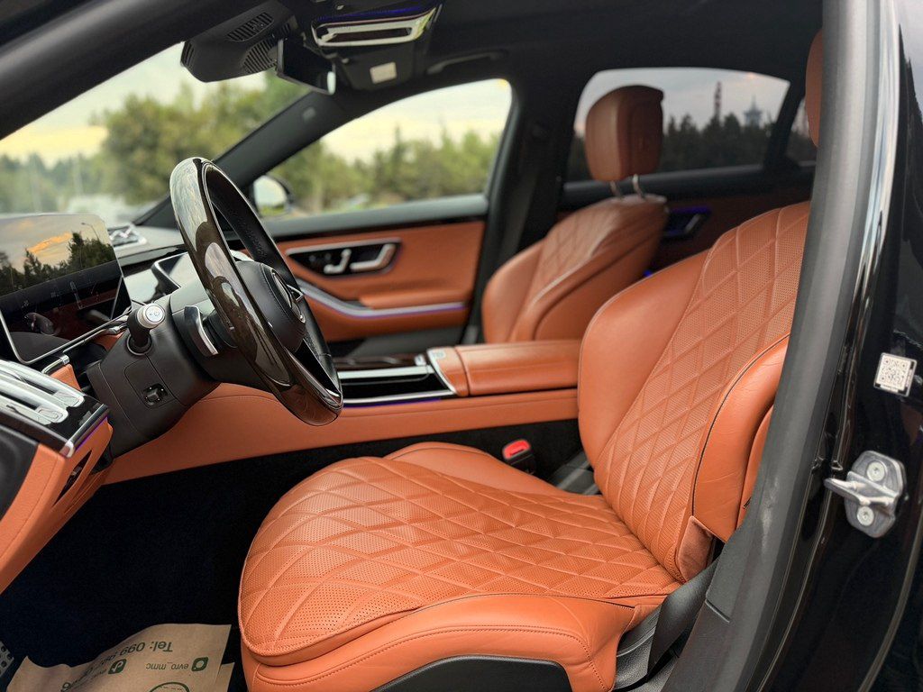 Mercedes S 450 4MATIC, 3.0 L, 2020 il, 46 000 km — Avtomobillər, Bakı (7)
