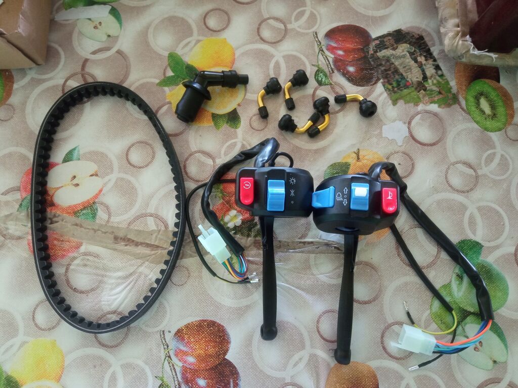 Moped/Skuterlər üçün sükan idarəetmə düymələri və aksessuar dəsti — Avto, Şirvan (2)