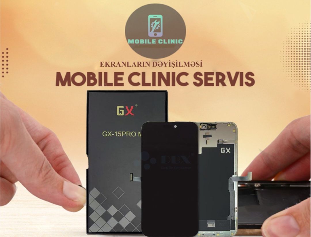 Apple iPhone ekranlarının dəyişilməsi — Mallar, Bakı