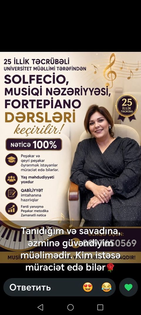 Repetitor, İmtahanlara hazırlıq — Lalə