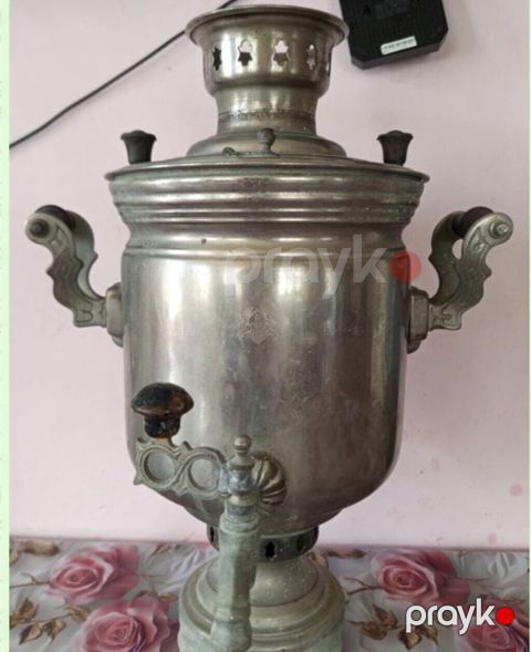 Klassik samovar. Metal gövdəli, iri həcmli və dekorativ işləməli — Bakı
