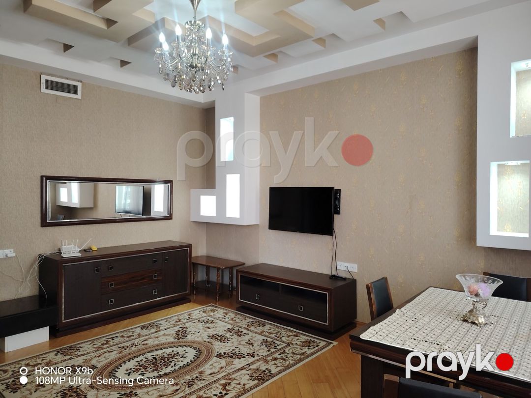 İcarəyə verilir 3 otaqlı yeni tikili 130 m² — Mənzil, Bakı (8)