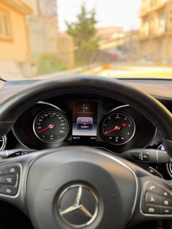 Mercedes GLC 250 4MATIC, 2.1 L, 2018 il, 155 800 km — Avtomobillər, Bakı (7)