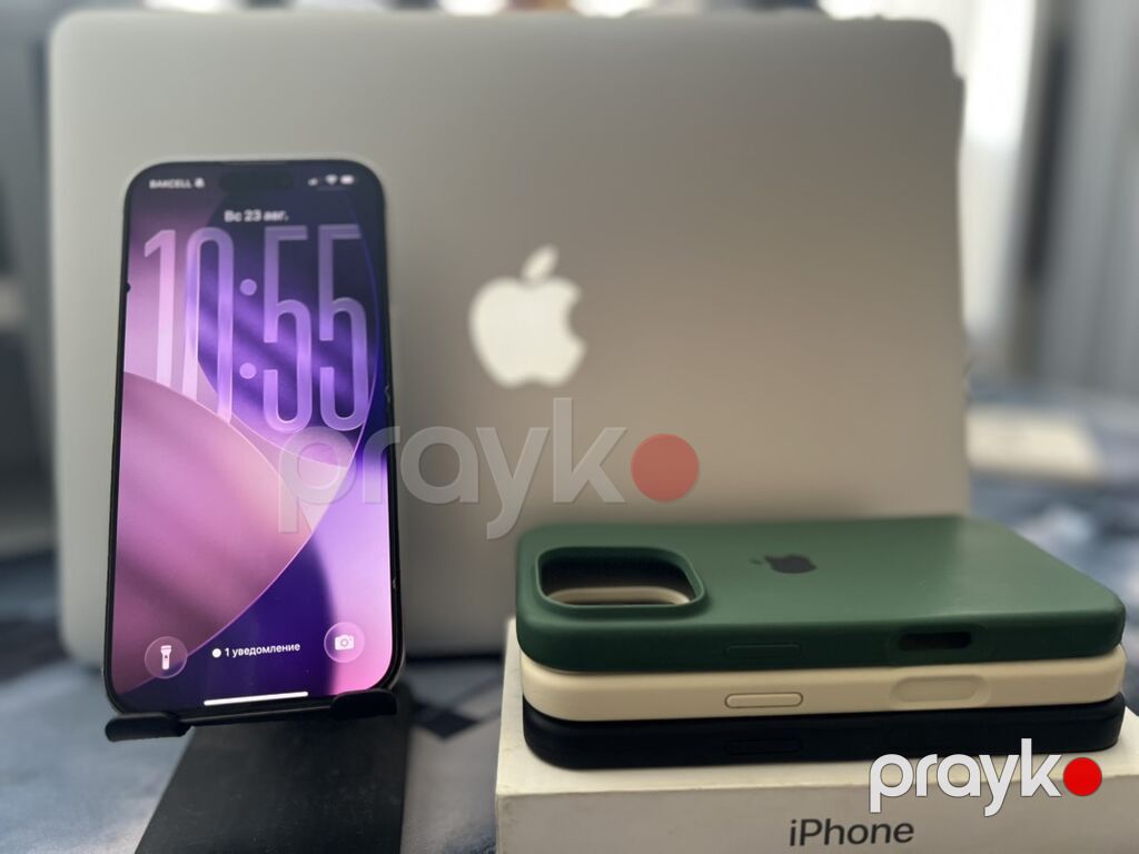 IPhone 15 Pro, Gümüşü, Face ID — Apple iPhone, Bakı (6)