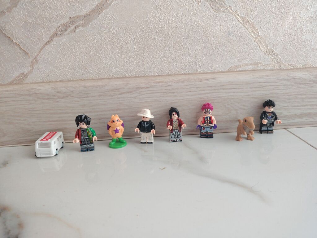 Mini fiqurlar və aksesuar dəsti 5ədəd demon slayer fiquru 1 ədəd — Oyuncaqlar, Digah