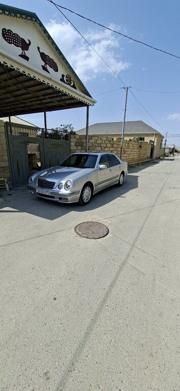 Mercedes E 240, 2.4 L, 2002 il, 432 399 km — Avtomobillər, Bakı (3)