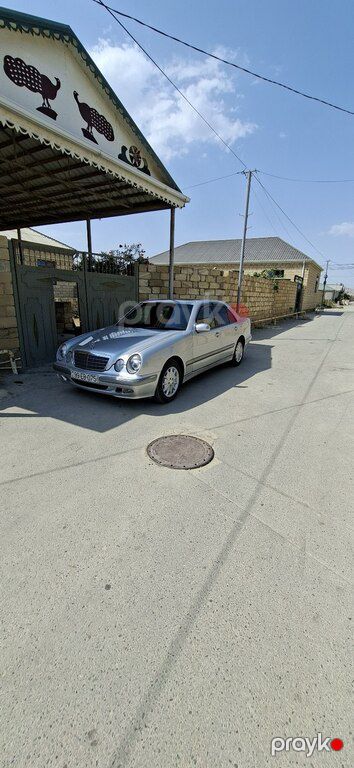 Mercedes E 240, 2.4 L, 2002 il, 432 399 km 59-GB-076 — Avtomobillər, Bakı (3)