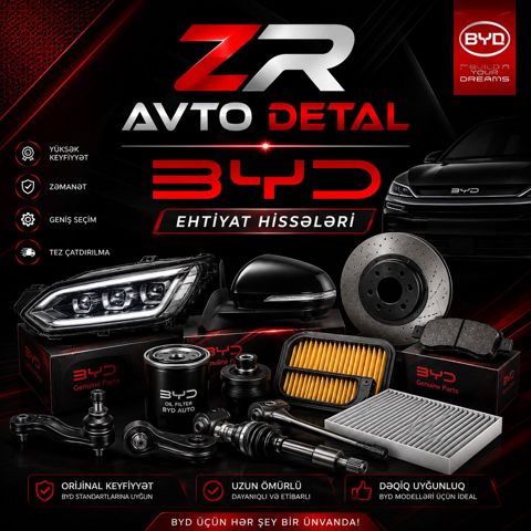 BYD ehtiyat hissələri — Bakı